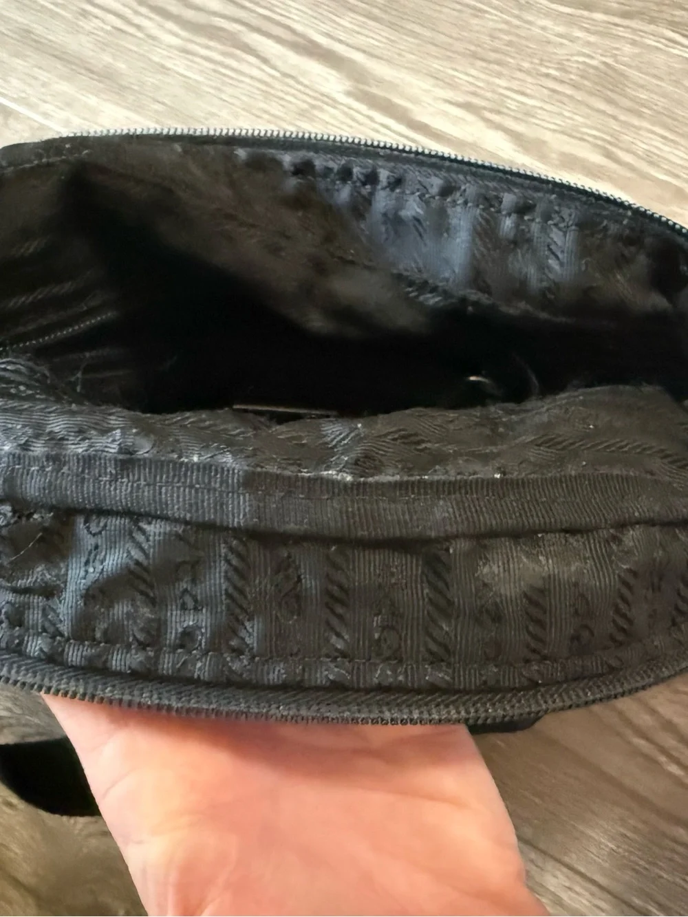 Authentic Prada nylon crossbody